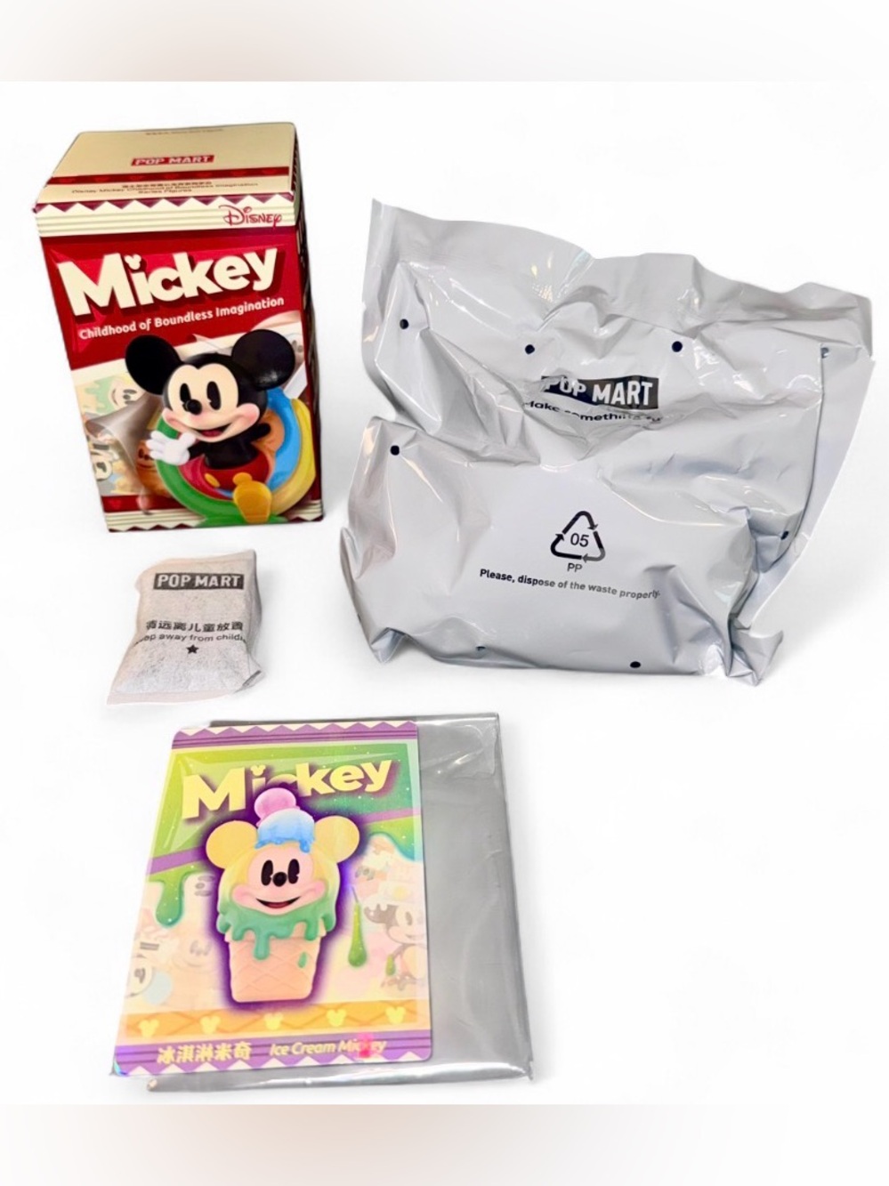 🍦POP MARTxDisney Childhood of Boundless Imagination Confirmed Ice Cream Mickey🍦
